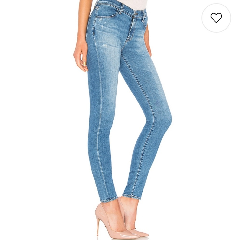 👖💦620 Super Skinny J Brand Sawyer Destruct NWOT